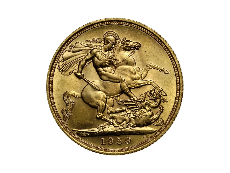 Britischer Sovereign von 1959